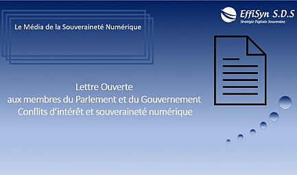 Souveraineté Numérique : Lettre ouverte sur les conflits d'intérêts dans le numérique