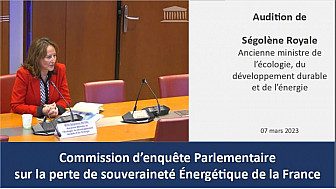 Audition de Ségolène Royale ancienne ministre de l'écologie, du développement durable et de l'énergie [07 février] - Commission d'enquête sur notre souveraineté énergétique