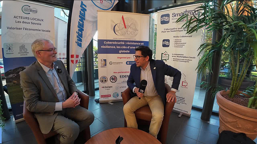 Acteurs Locaux Les Deux Savoie : rencontre avec Pierre dal Zotto conférencier de CyberAix