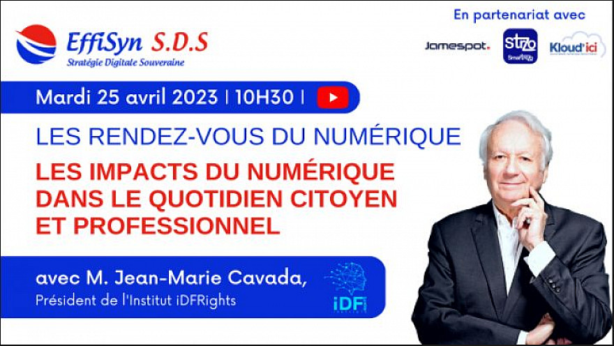 Les Rendez-vous du numérique : Grand Entretien avec Jean-Marie CAVADA